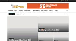 Desktop Screenshot of deerhunters.net